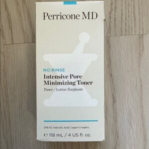 NEW! Perricone MD No Rinse Intensive Pore Minimizing Toner 4 fluid oz NEW